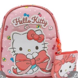 Hello Kitty Kids 10.5' Mini Backpack with Coin Purse:- NWOT